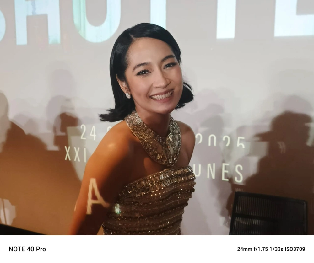 Niken Anjani saat ditemui di Konferensi pers Gala Premiere film Shutter di Plaza Indonesia XXI (25/10) [FTNews/Selvianus Kopong Basar]